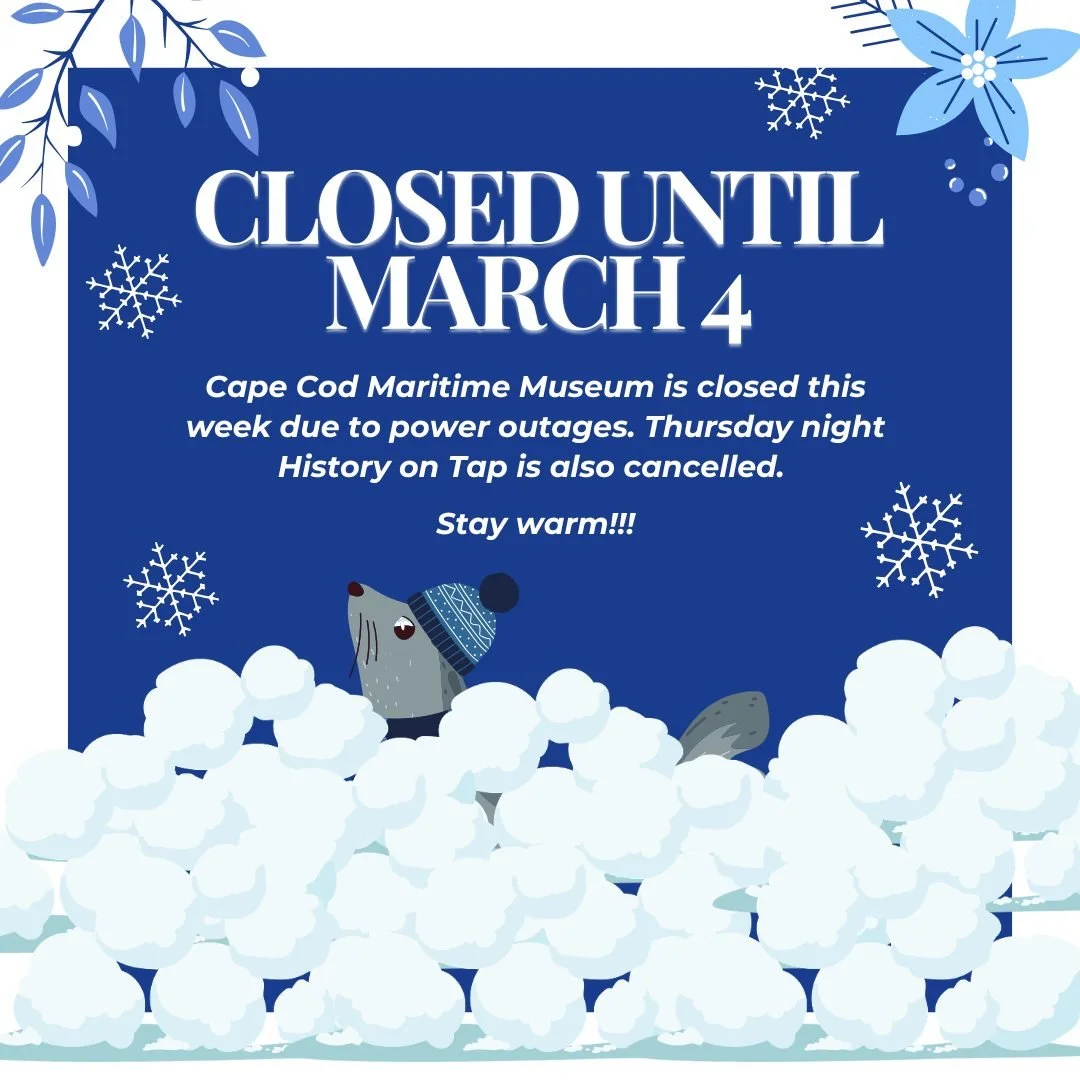 Unfortunately, we will need to remain closed for the rest of the week due to local power outages. History on Tap, originally scheduled for Thursday, 2/26, will be rescheduled. If you purchased a ticket in advance, please keep an eye out for an email 