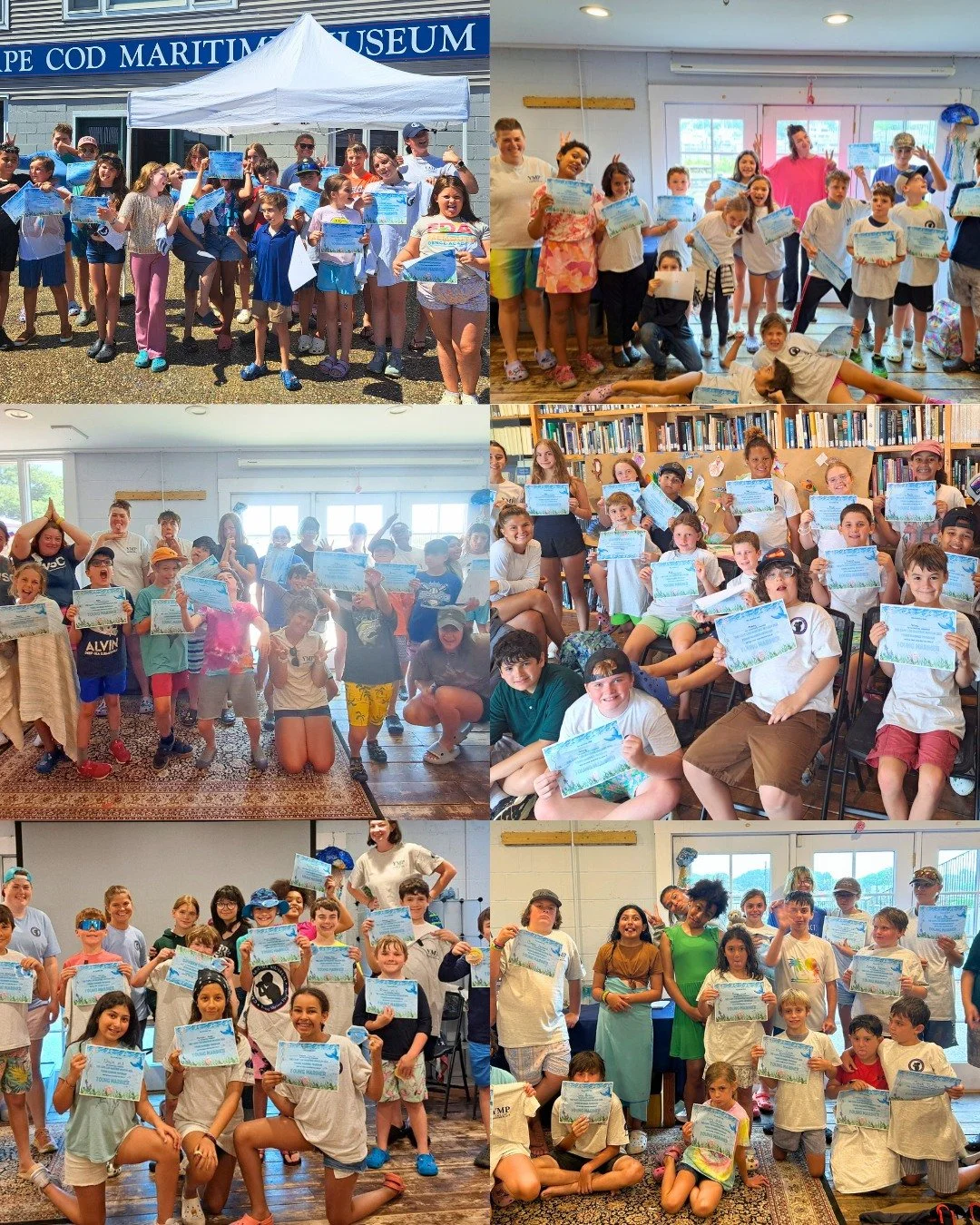 The Young Mariner Program has just ONE spot left for the entire summer! ⚓️

This final opening is for Week 1 (June 22&ndash;26). If you&rsquo;ve been thinking about signing your child up, now&rsquo;s the time! 

Here are a few silly, goofy group phot