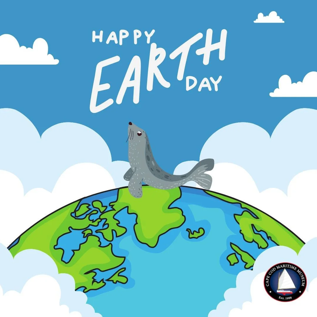 Happy Earth Day from Neal and all of us at the Cape Cod Maritime Museum! 🌎

Take a moment today to show our ocean and planet some extra love&mdash;it&rsquo;s the only one we&rsquo;ve got. 💙🌊