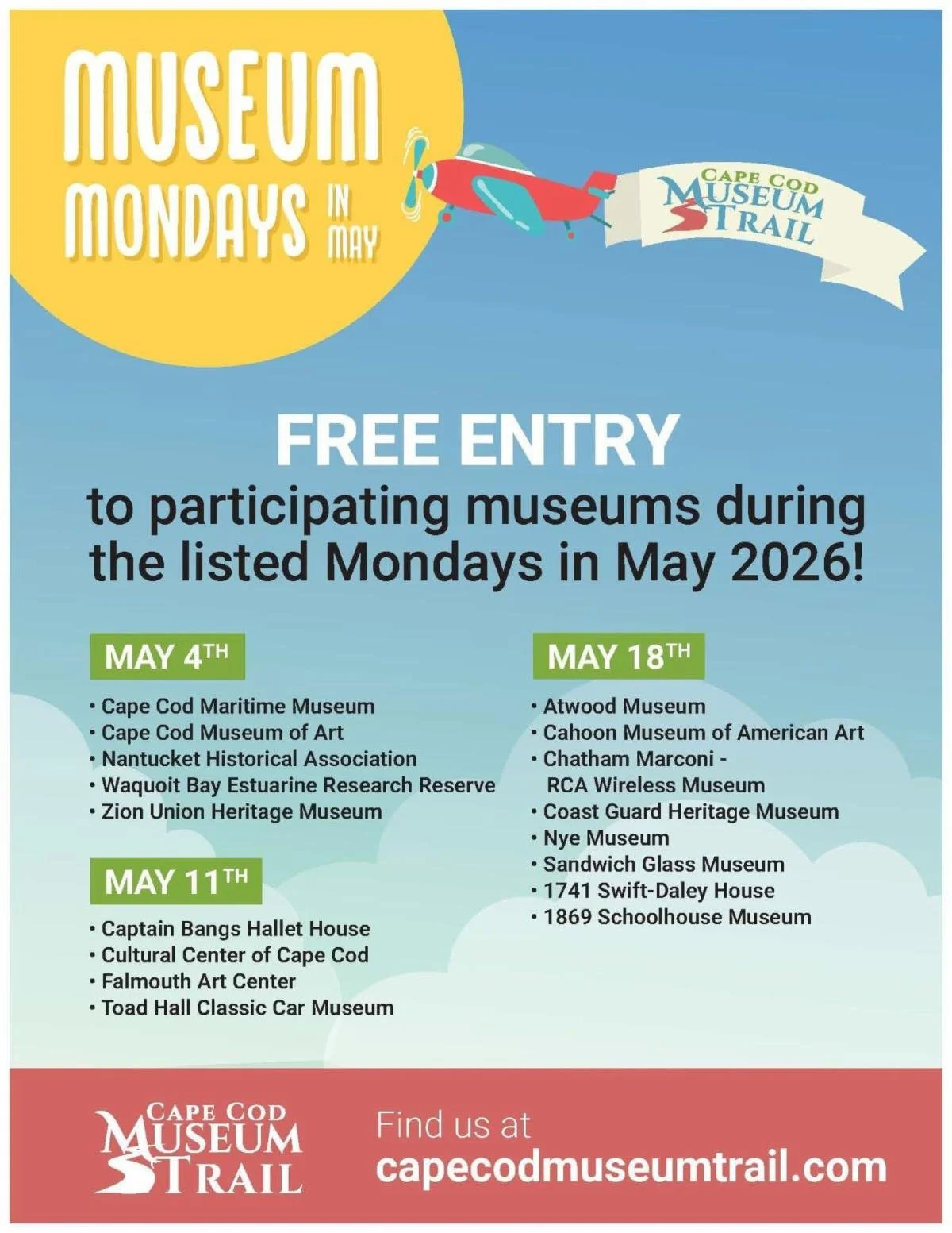 CCMM MUSEUM MONDAY FREE ADMISSION