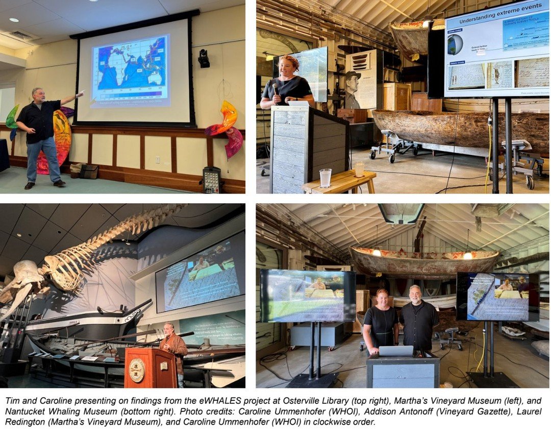 ⚓ History meets science in this unforgettable History on Tap program! 

History on Tap: Uncovering Climate Clues From New England Whaling Ship Logbooks
 
🗓 Thursday, June 11th, 2026
🕔 5:00&ndash;6:30 PM
📍 Cape Cod Maritime Museum

What if the key 