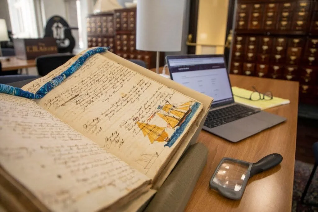History on Tap: Uncovering Climate Clues From New England Whaling Ship Logbooks