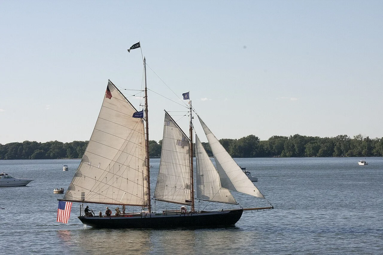 Sail Boston Festival and The Schooner Hindu