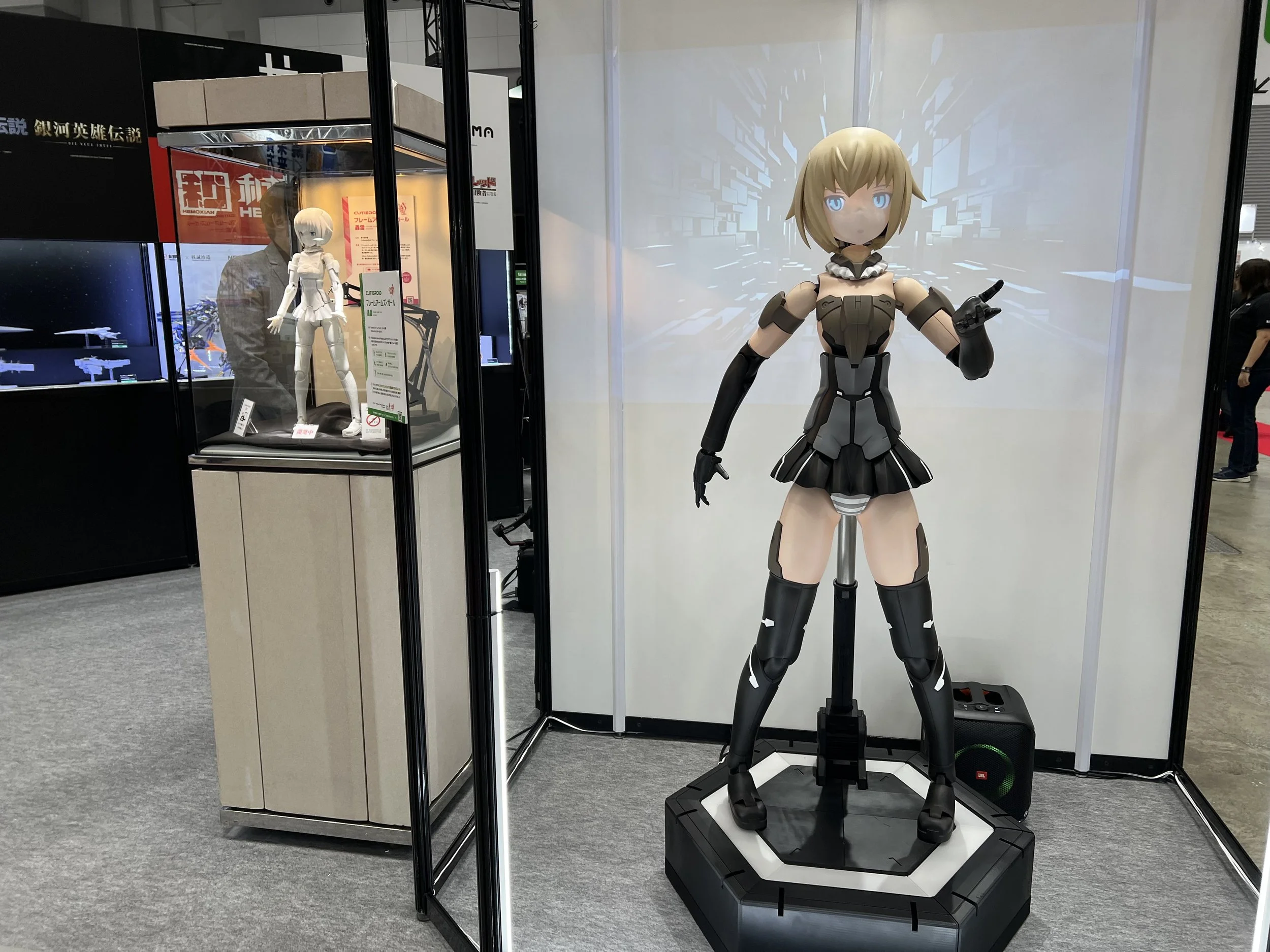 The 150cm “Moving and Talking Gourai” Unveiled for the First Time at Kotobukiya’s Booth, All Japan Model & Hobby Show 2025