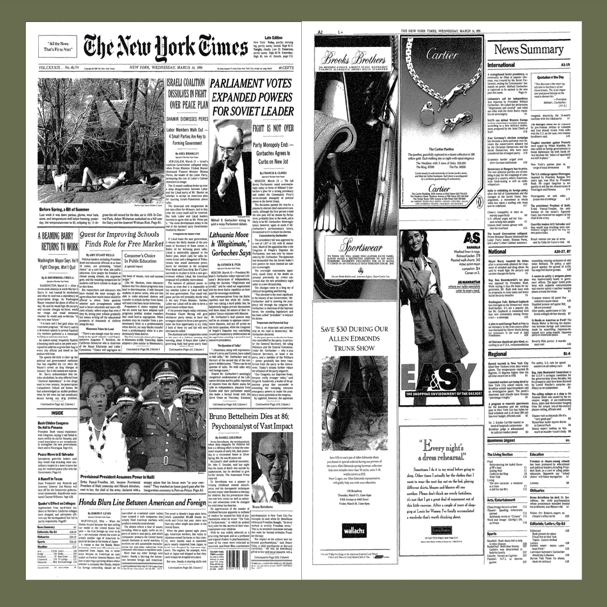 two full pages