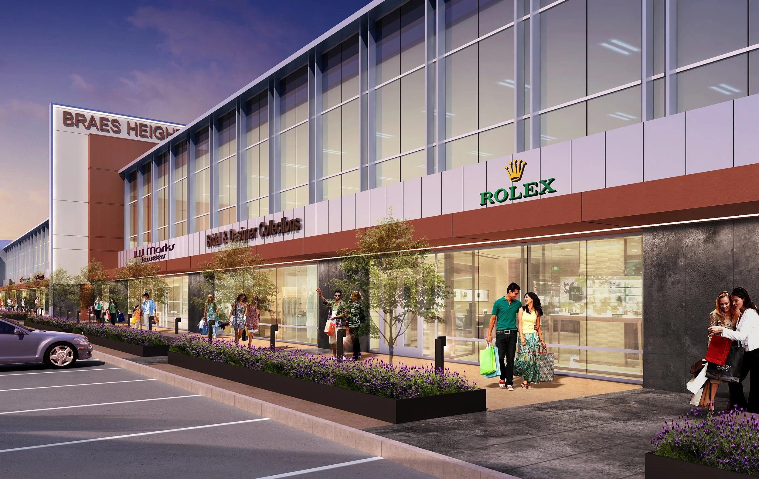 Braes Heights Shopping Center