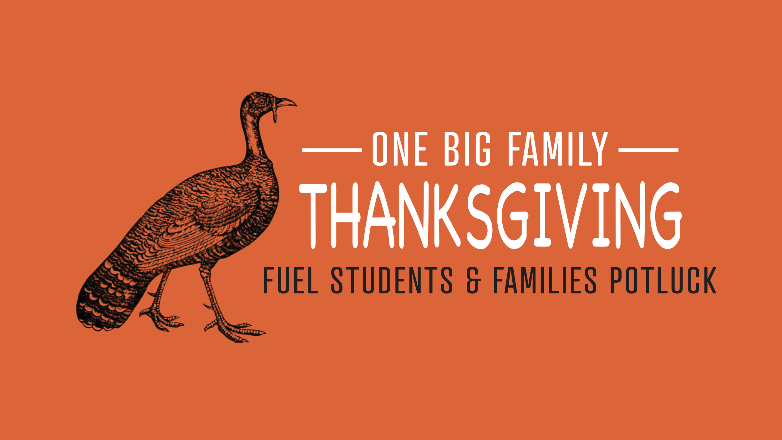 High School Family and Friends Thanksgiving