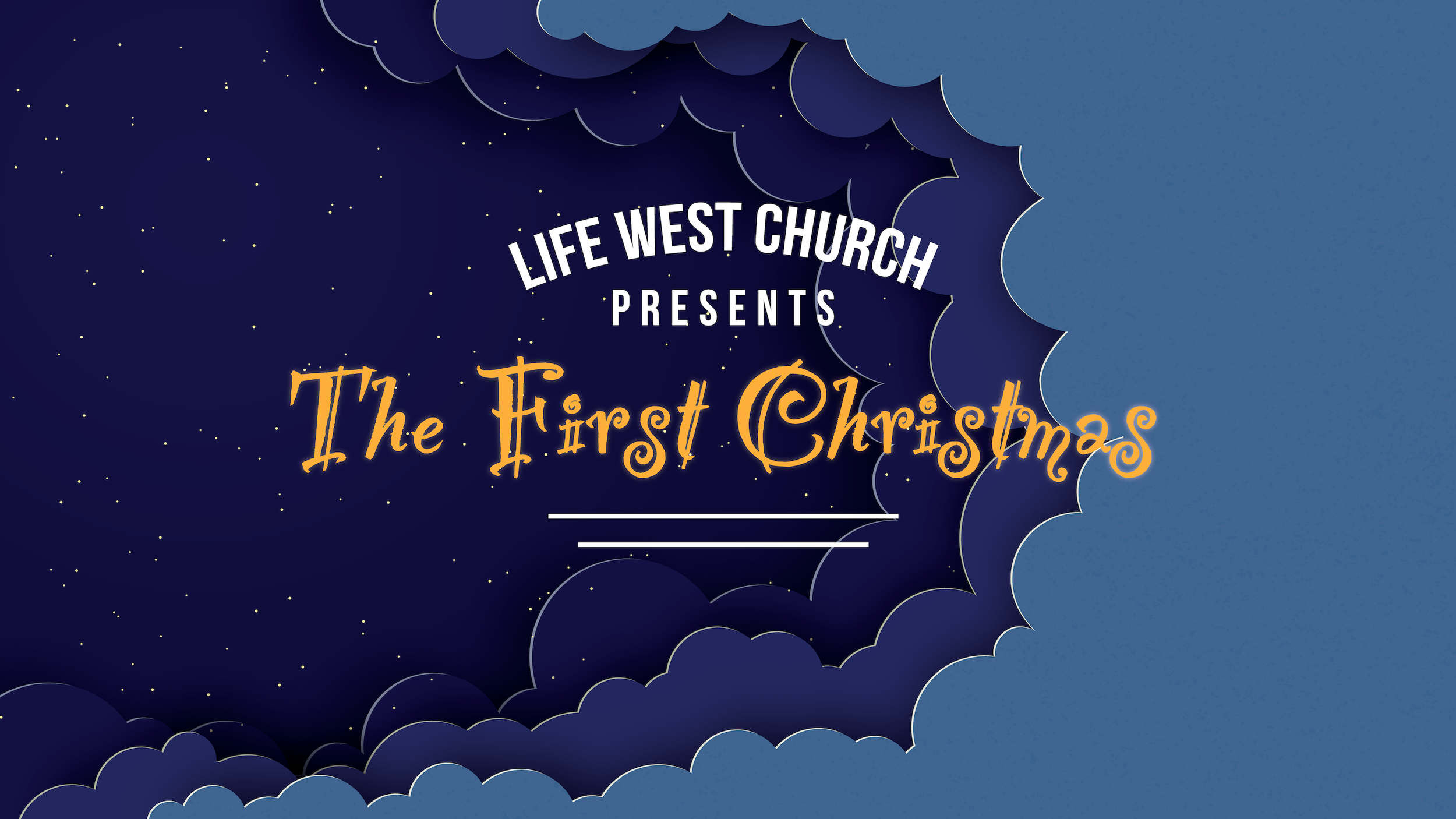 The First Christmas: 11am. Service 