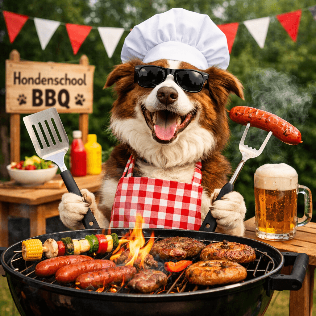 Jaarfeest met BBQ