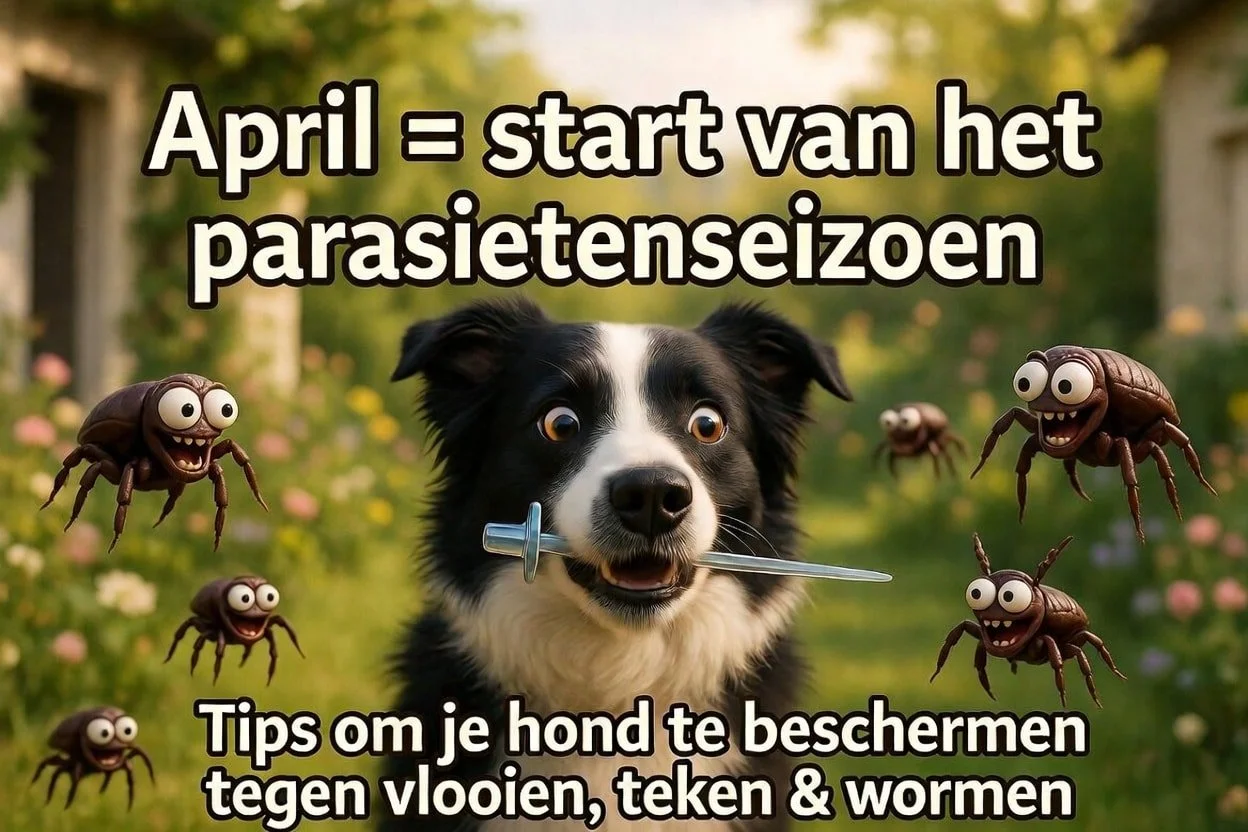 Bescherm je hond tegen teken, vlooien en wormen