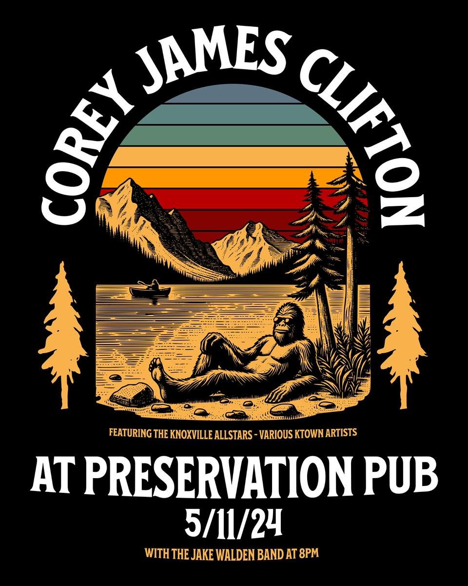 We are a couple weeks away from our Knoxville show with @coreyjamesclifton and the Knoxville Allstars! We&rsquo;re throwing down @preservation_pub at 8pm.  #knoxville #preservationpub #bluesrock #tennessee #tourlife #ontheroadagain