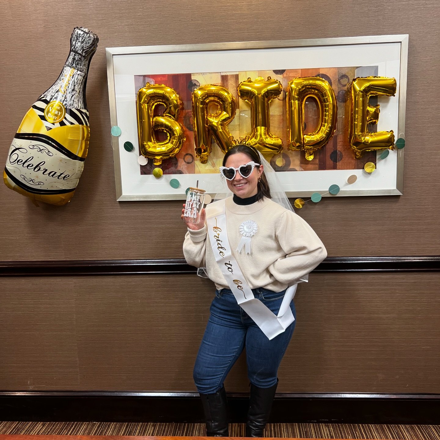 What happens when you are the catering and events manager and you&rsquo;re getting married? 

We throw you a surprise #BridalShower! Congratulations to #Lauren&amp;Jason on their #Marriage! 

#Wedding 
#Bride 
#HotelLife