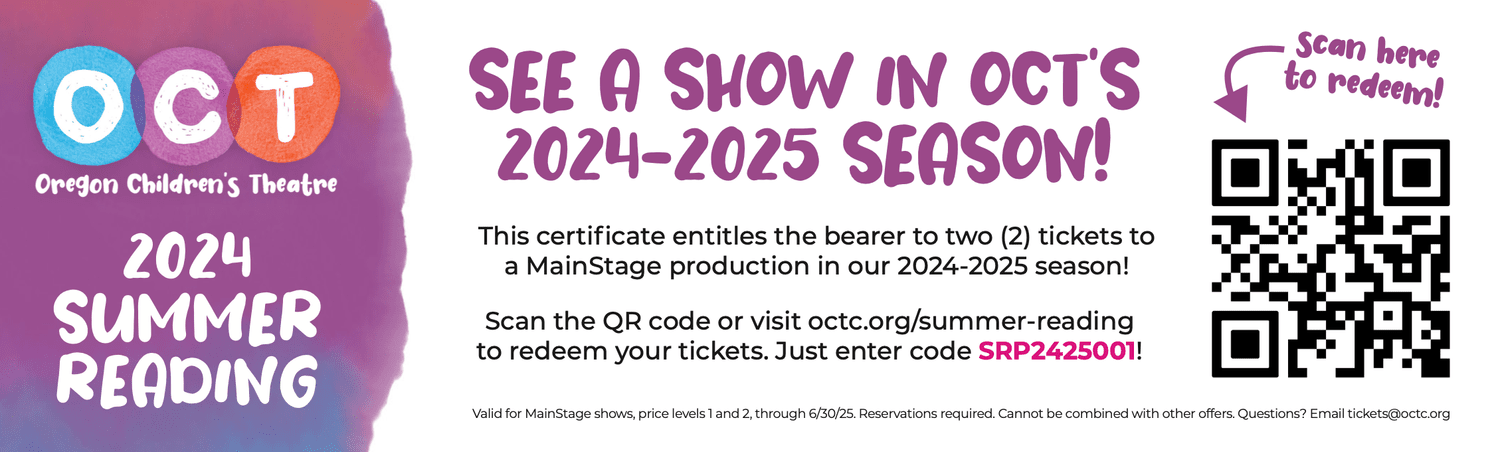 Summer Reading Program — Oregon Children's Theatre
