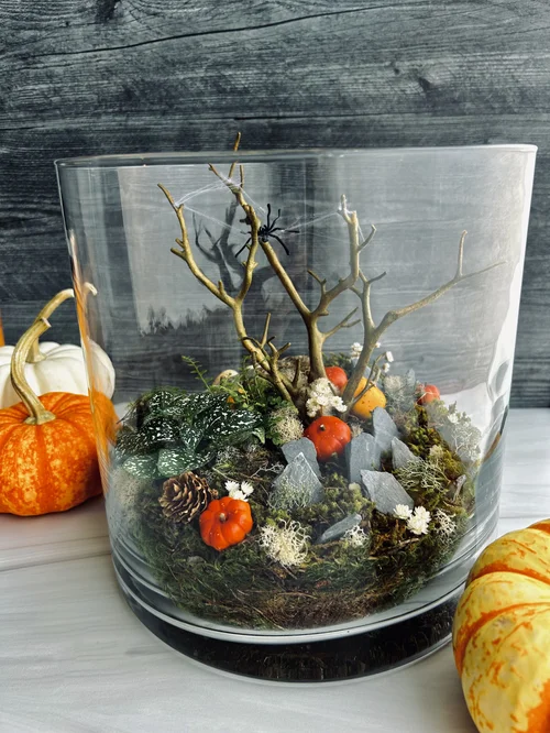 Open Halloween Terrarium The Most Frightful Halloween Decoration with