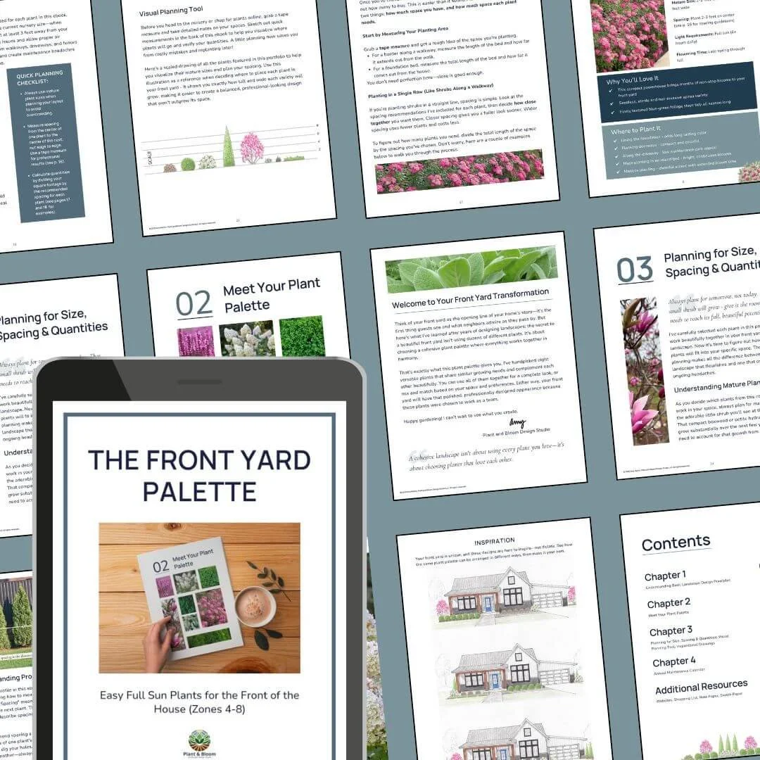 Ebook: The Front Yard Plant Palette → Full Sun Landscaping for Zones 4-8