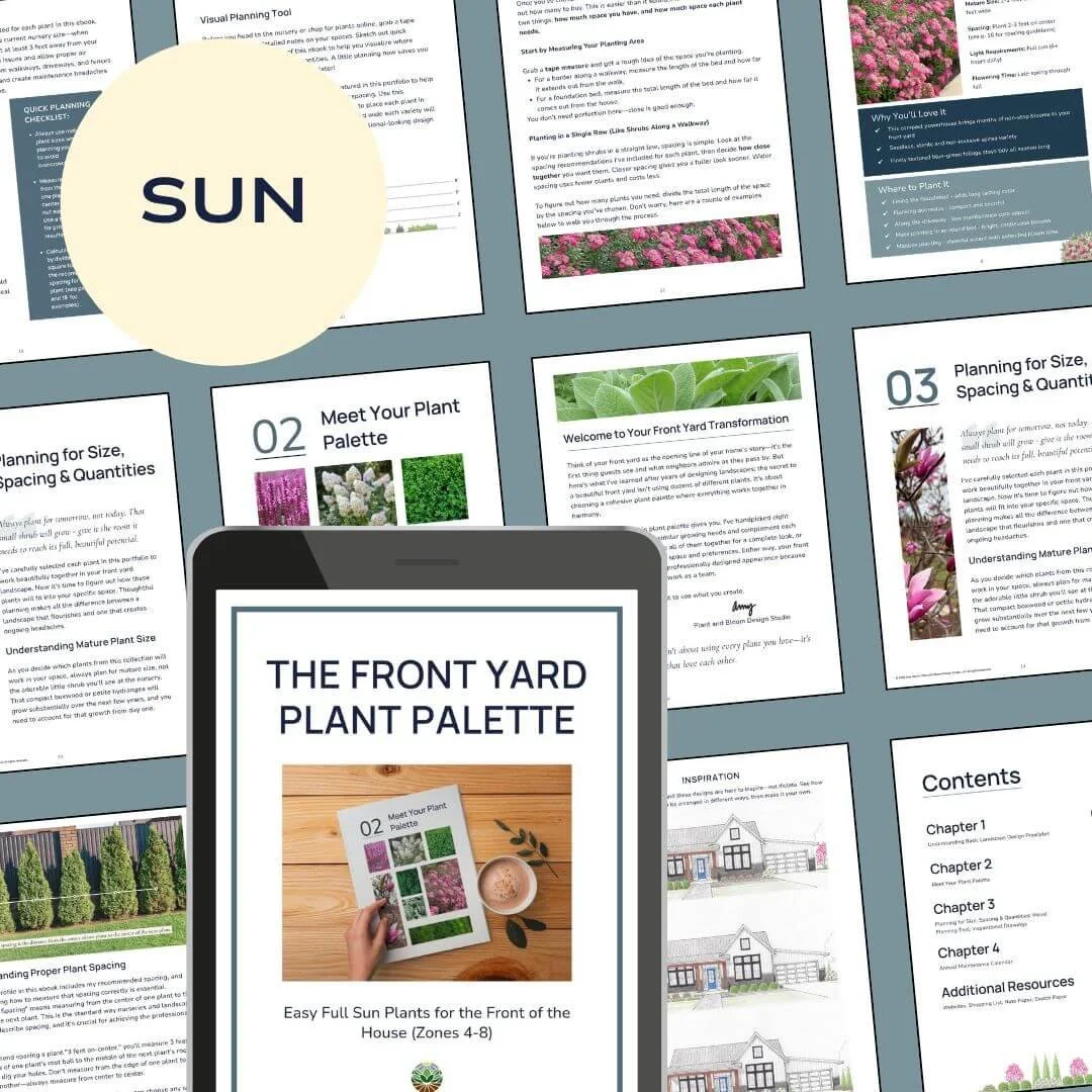 Ebook: The Front Yard Plant Palette → Full Sun Landscaping for Zones 4-8