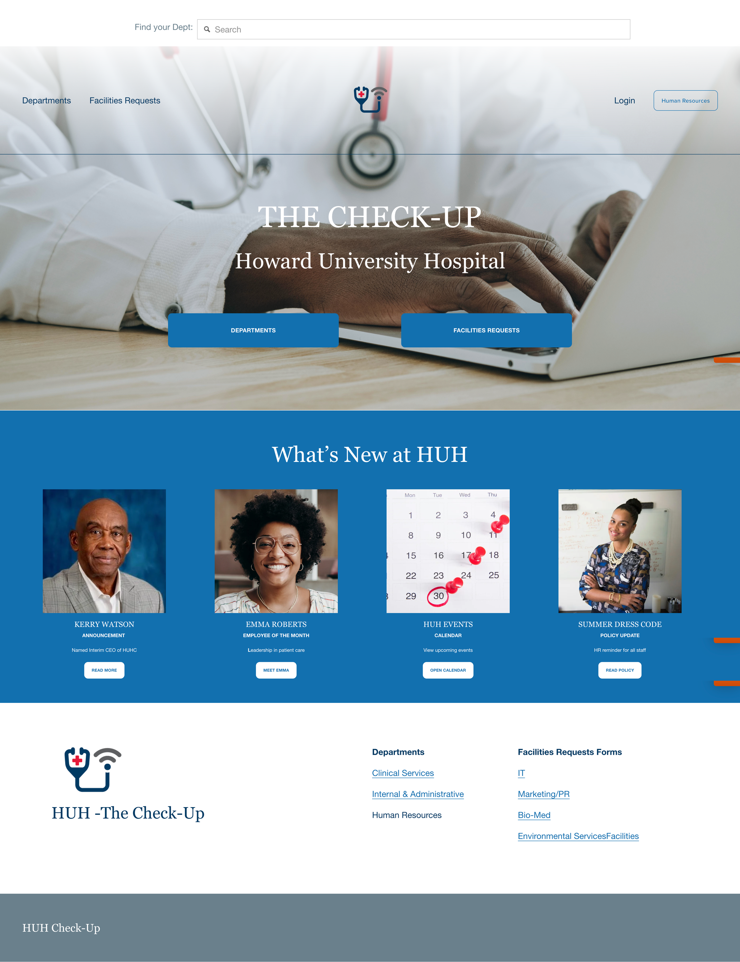 HOMEPAGE:  A CLEAR STARTING POINT