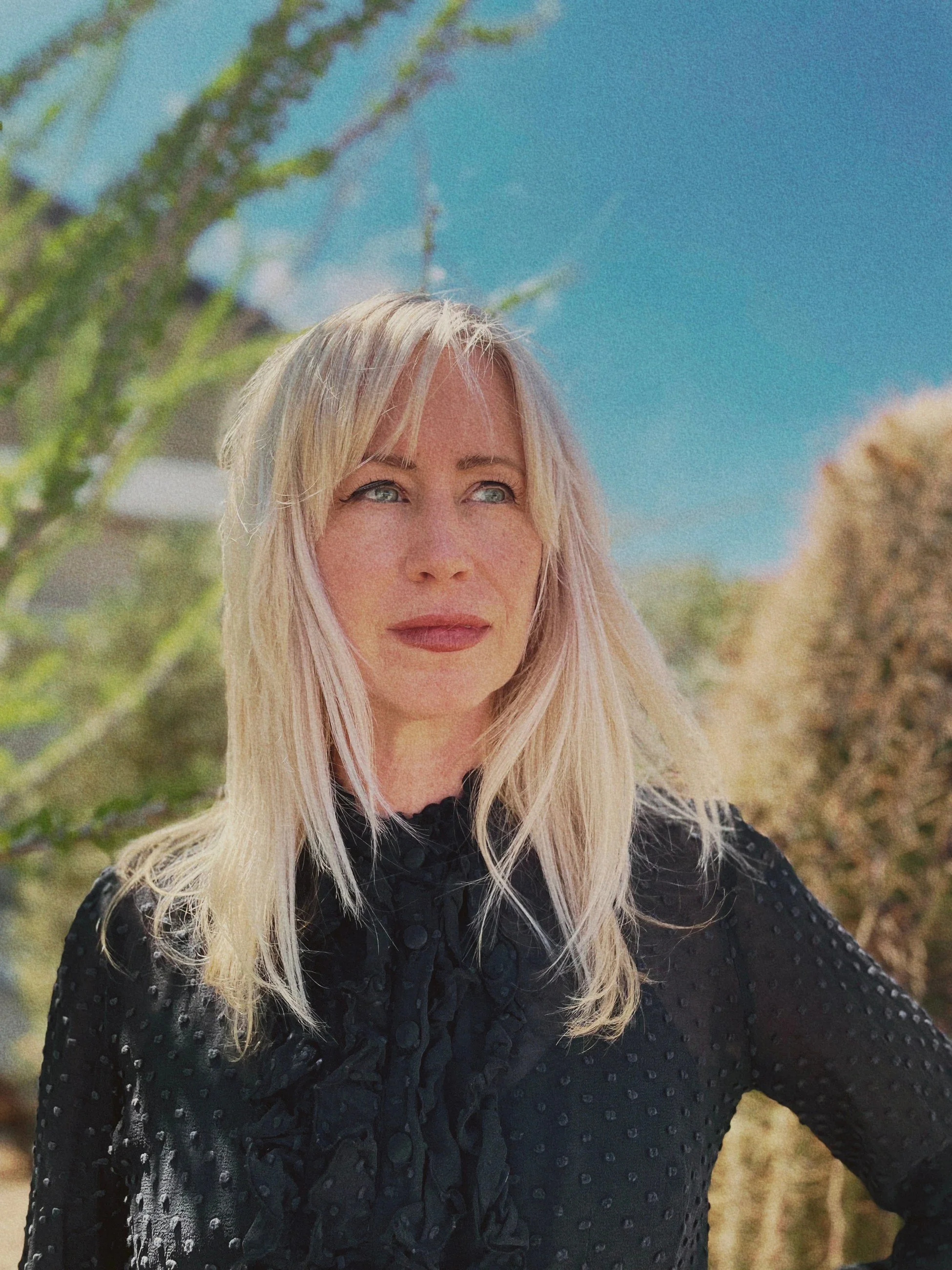Orenda Fink, Jungian depth coach, in the Mojave Desert