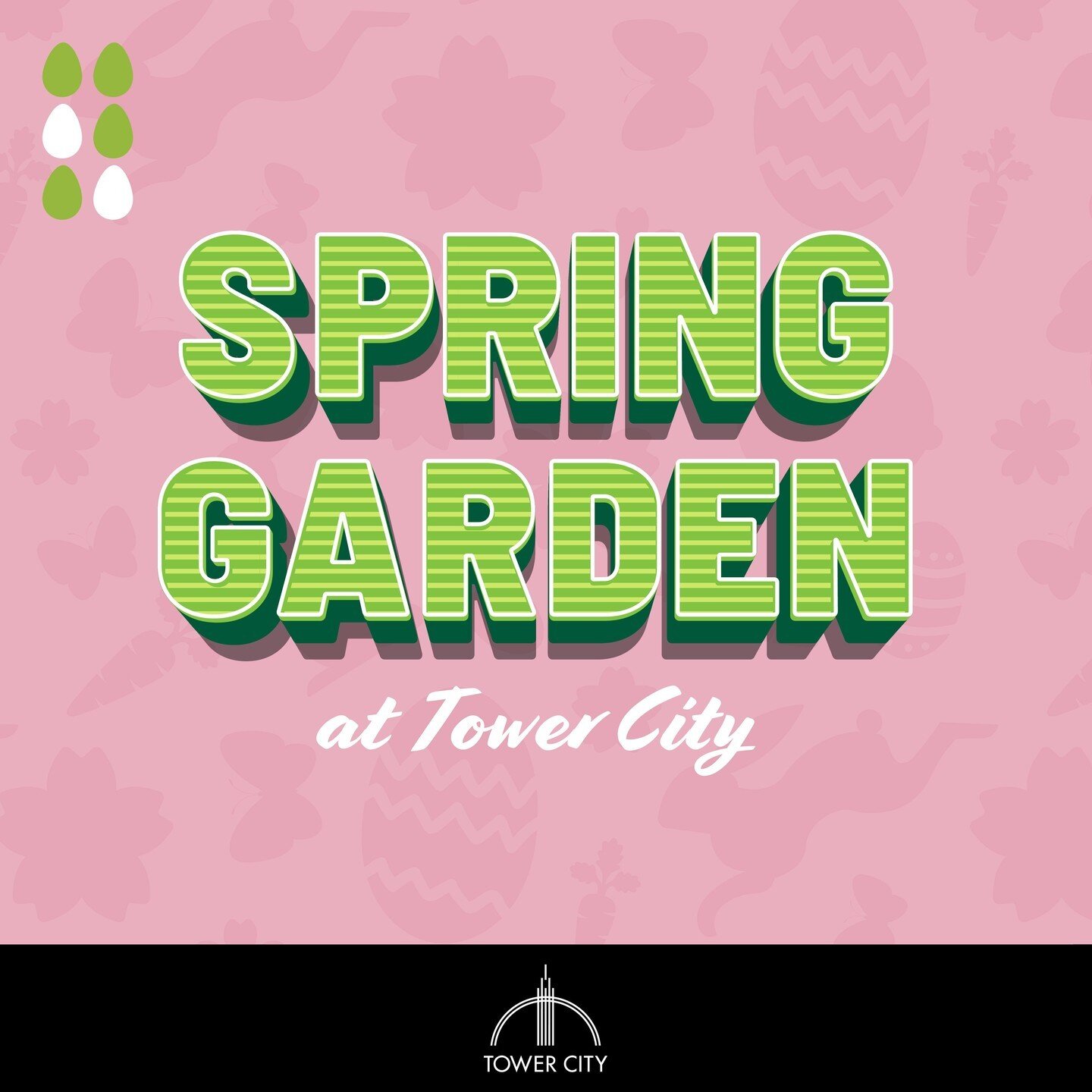 Come and visit the Spring Garden in Tower City! 🌷🐰 Enjoy making a Bunny Wreath Craft this Saturday from 11AM to 7PM and Sunday from 12PM to 5PM 🌼✨ See you there!

#TowerCityFamilySaturdays #KidsClub #FamilyFun #PassportPrizeDay #CLEKids #TowerCity