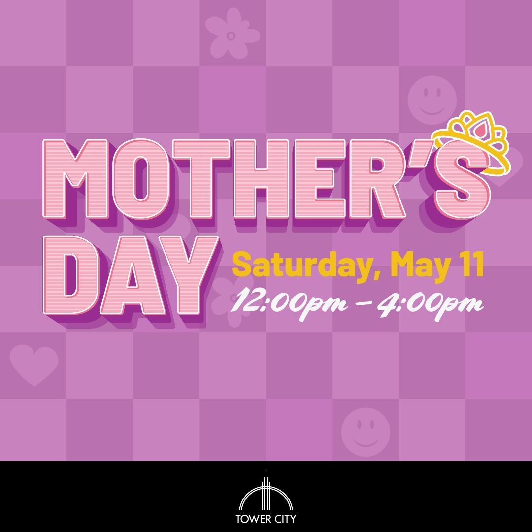 Celebrate Mom in style! 💐Join us for a FREE fun-filled day with bouquet bars, princess tea parties, coffee cart and more! Plus, don't miss your chance to win jewelry provided by Exclusive Jewelry and Gold &amp; Diamonds or perfume from Designer Perf