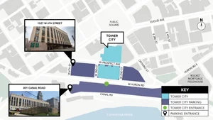 Tower City Parking — Tower City Center