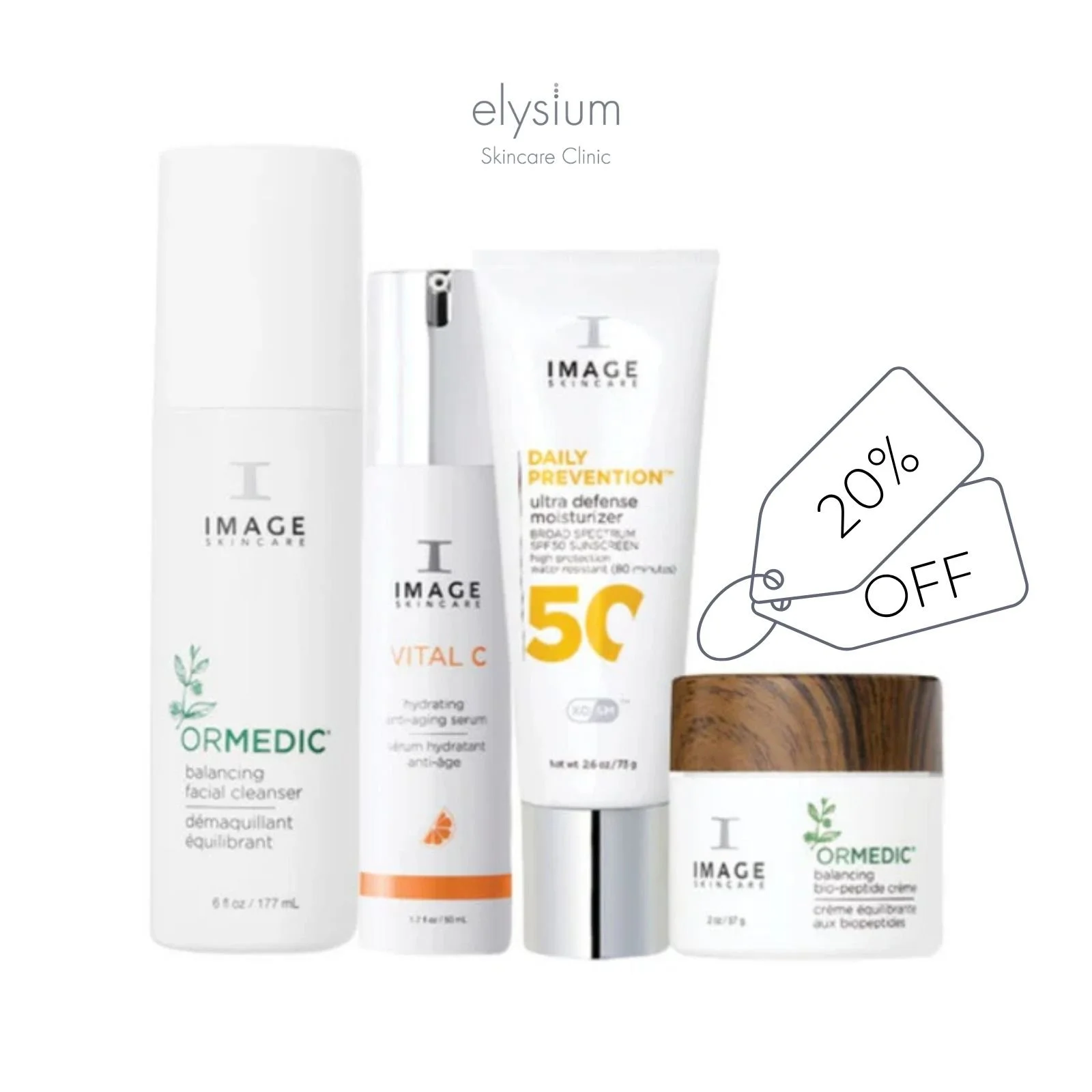 Image Skincare Bundle - Day and Night 20% OFF