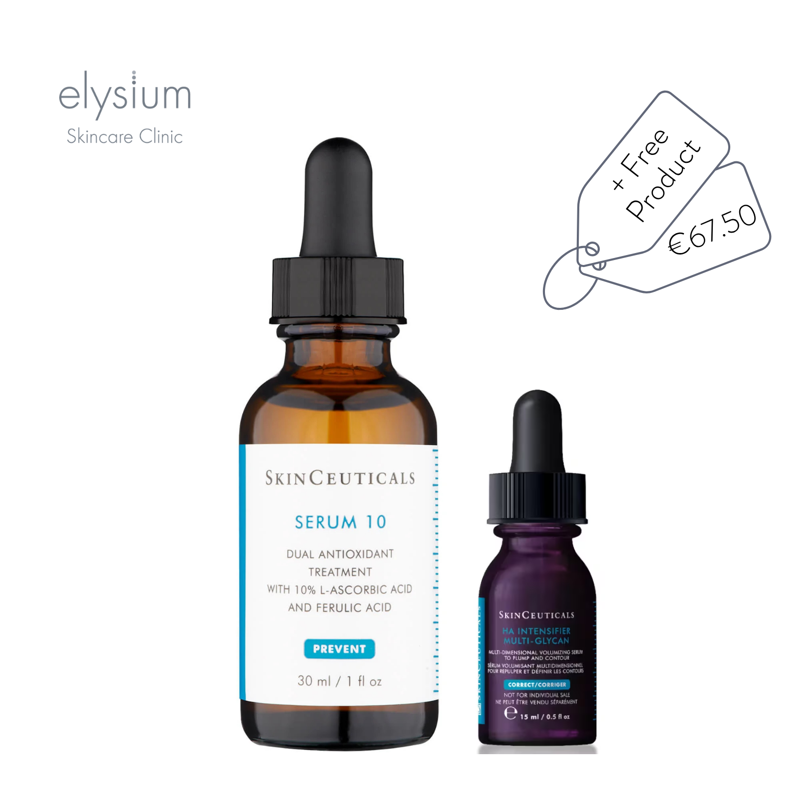 Serum 10 AOX + FREE 15ml H.A Intensifier worth €67.50
