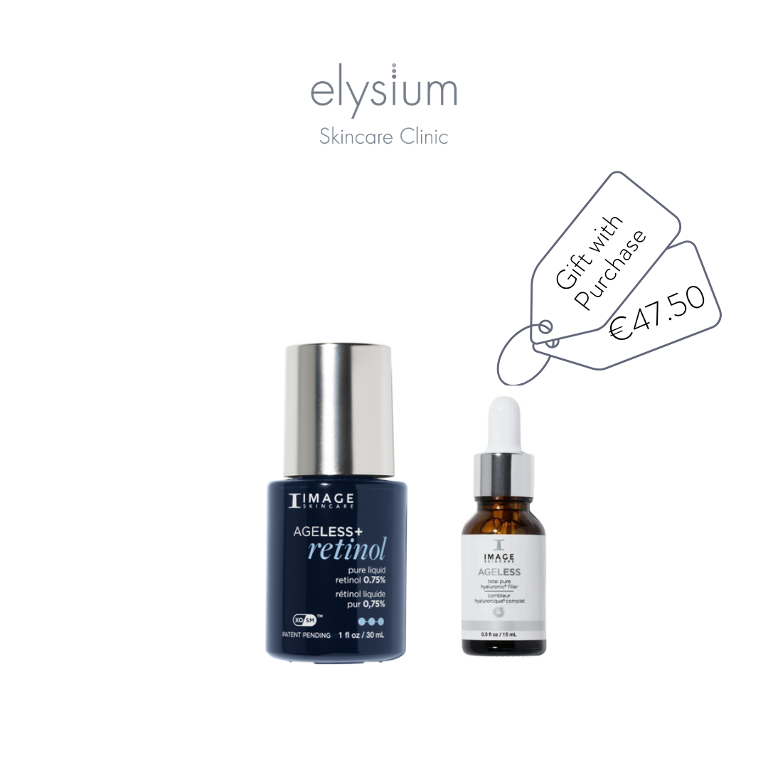 AGELESS+ Retinol Pure Liquid Retinol 0.75% + FREE 15ml Ageless Hyaluronic Filler Serum worth €47.50