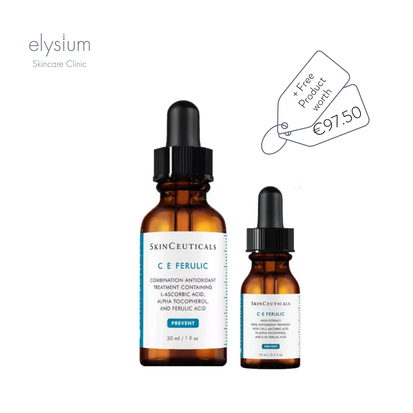 CE Ferulic 30ml +FREE 15ml CE Ferulic worth €97.50
