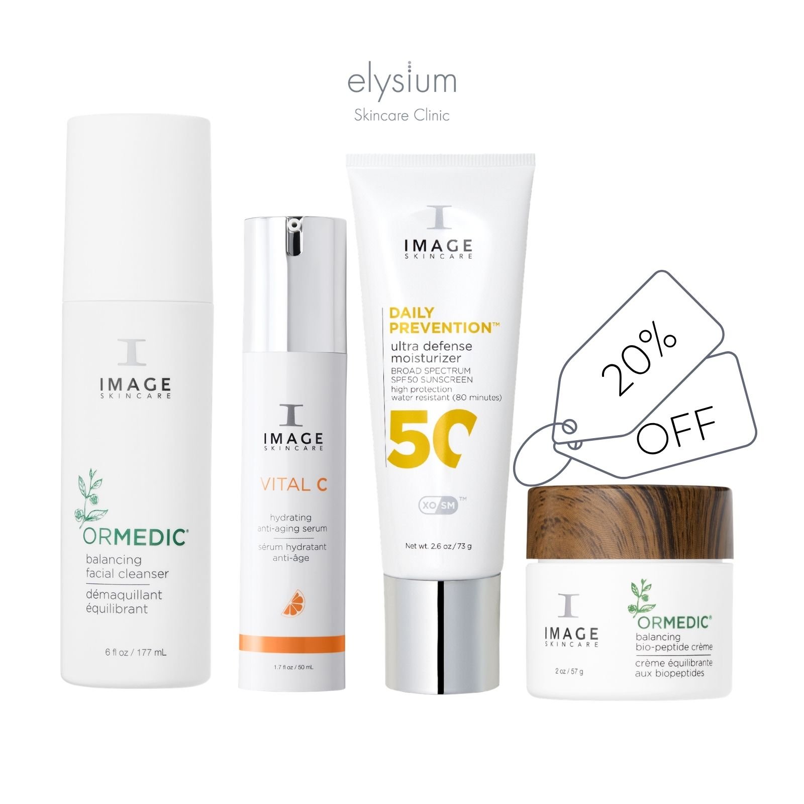 Image Skincare Bundle - Day and Night 20% OFF