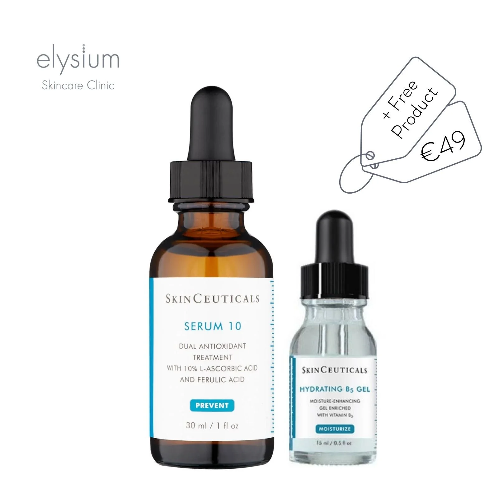 Serum 10 AOX + FREE 15ml Hydrating B5 Serum worth €49.00