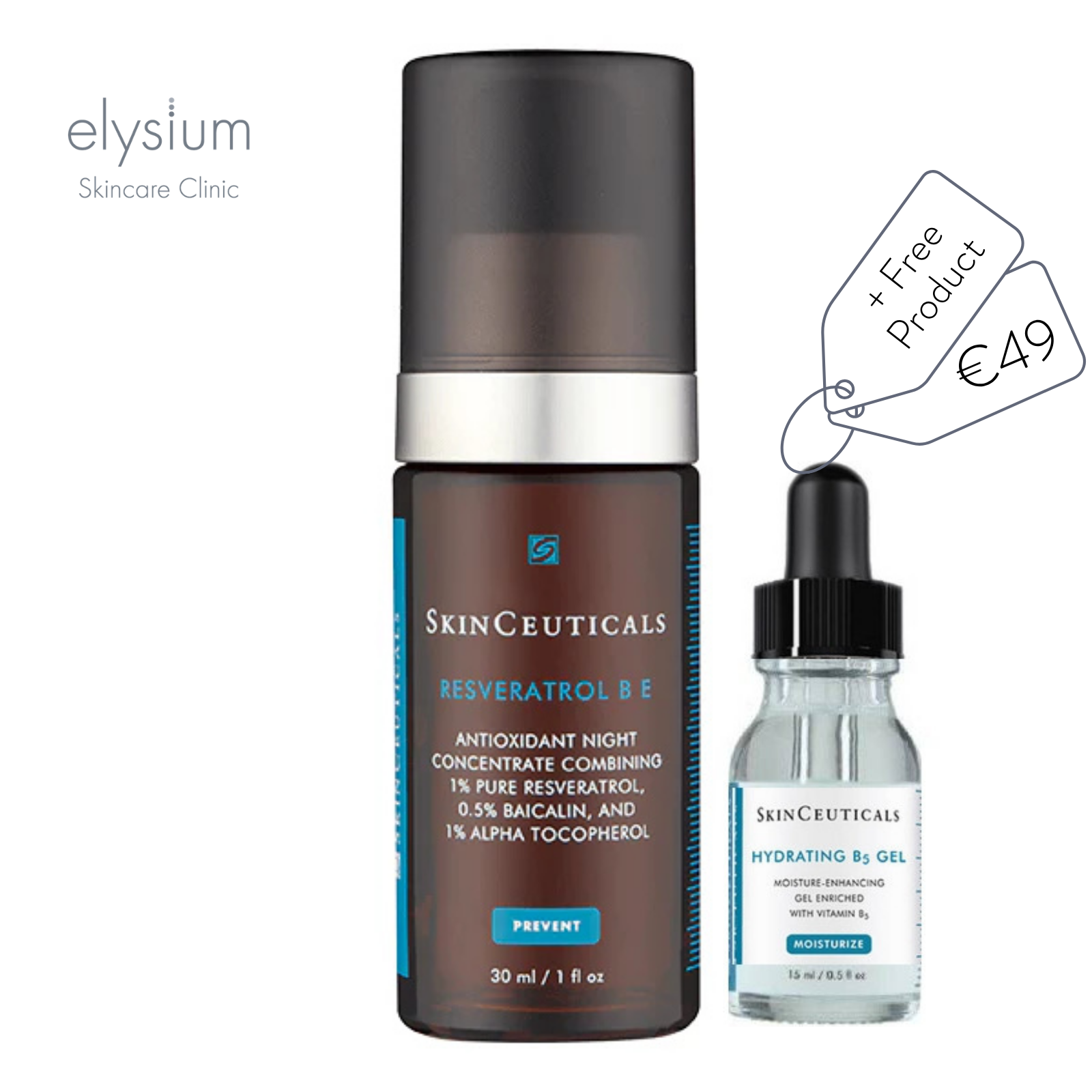 Resveratrol BE + FREE 15ml Hydrating B5 Serum worth €49.00