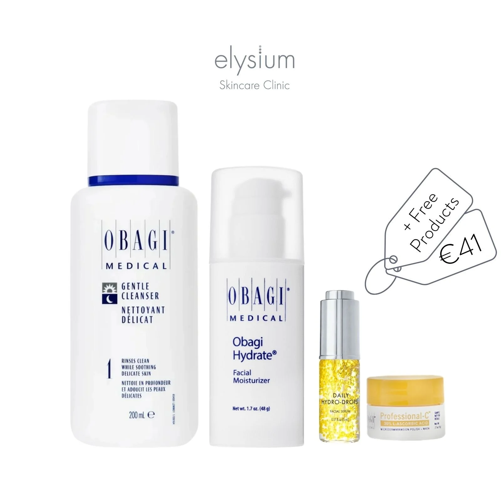Obagi Medical Bundle + Free Mini Products worth €41.00