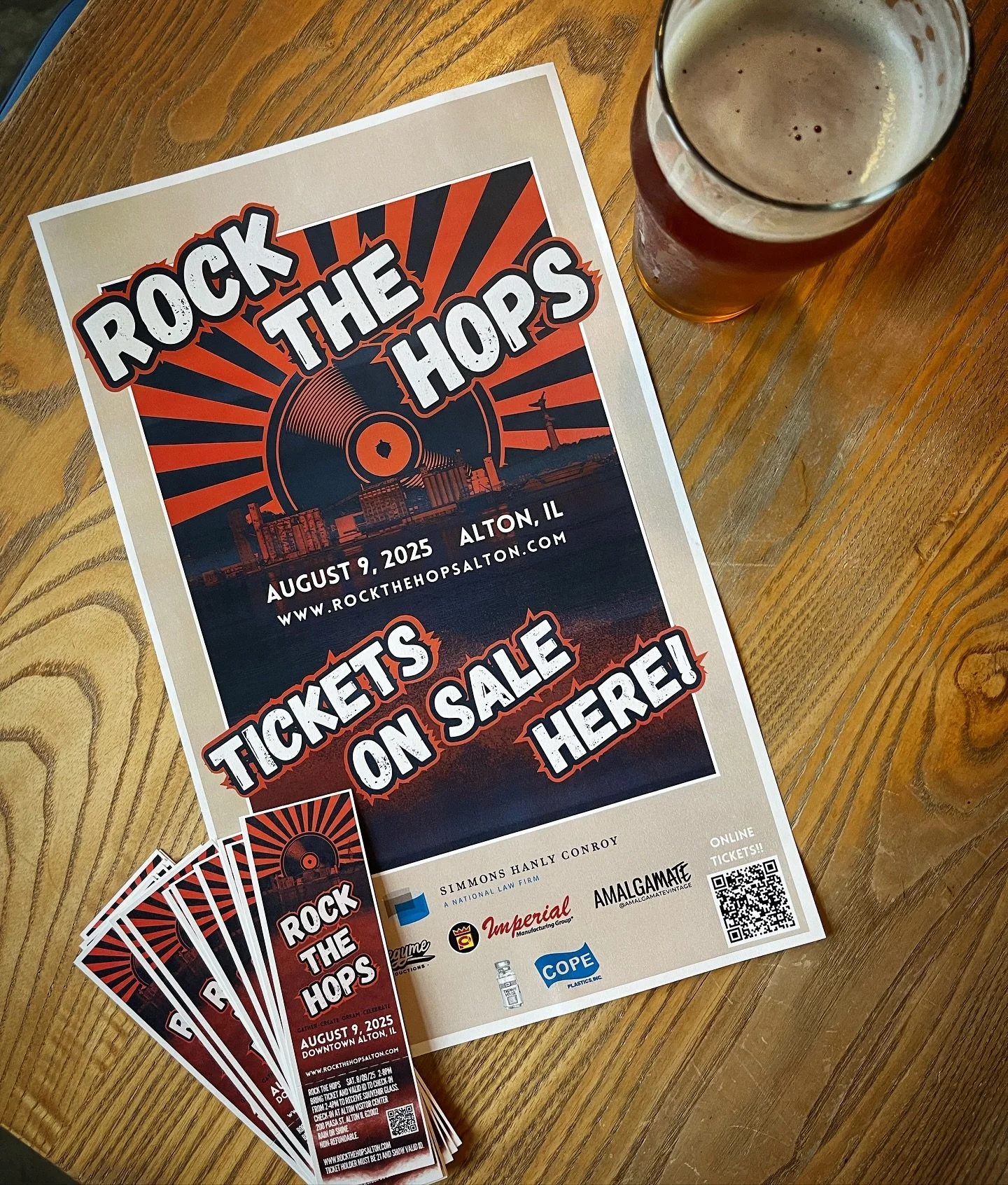 Tickets are rolling into this year&rsquo;s venues, and @oldbakerybeer is the first spot ready to sell you one! Head in tonight for one of our hometown brews and pick up a discounted ticket&hellip;or 2, or 3, or 10&hellip;😜 Online more your jam? You 