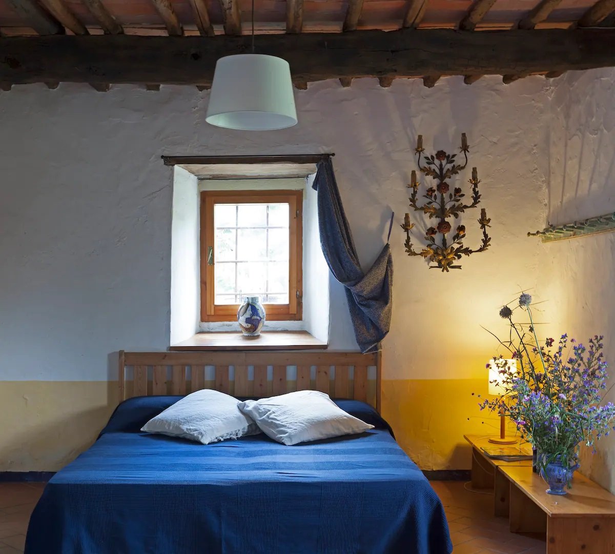 Soggiorno/seconda camera da letto dell'Appartamento blu