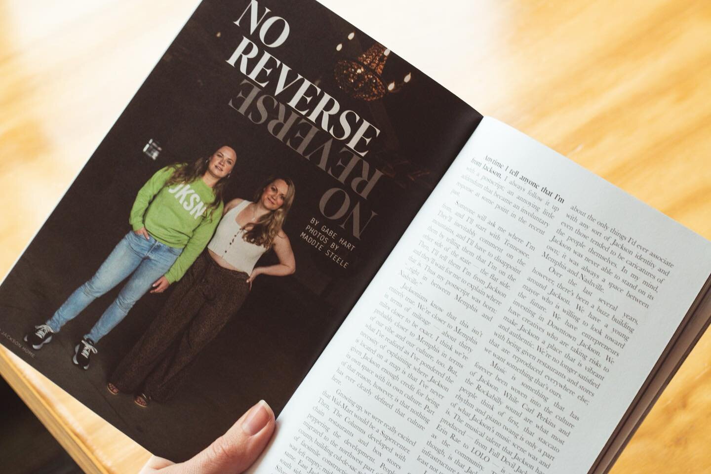 We are honored to have our Origin &amp; Expansion story living forever on the pages of @ourjacksonhome ✨🚘

Grab your copy today at @turntablecoffeecounter ☕️ or use 🔗 in bio! 

Thank you @gabrielhart_ &amp; @madsleeannsteele for the beautiful story