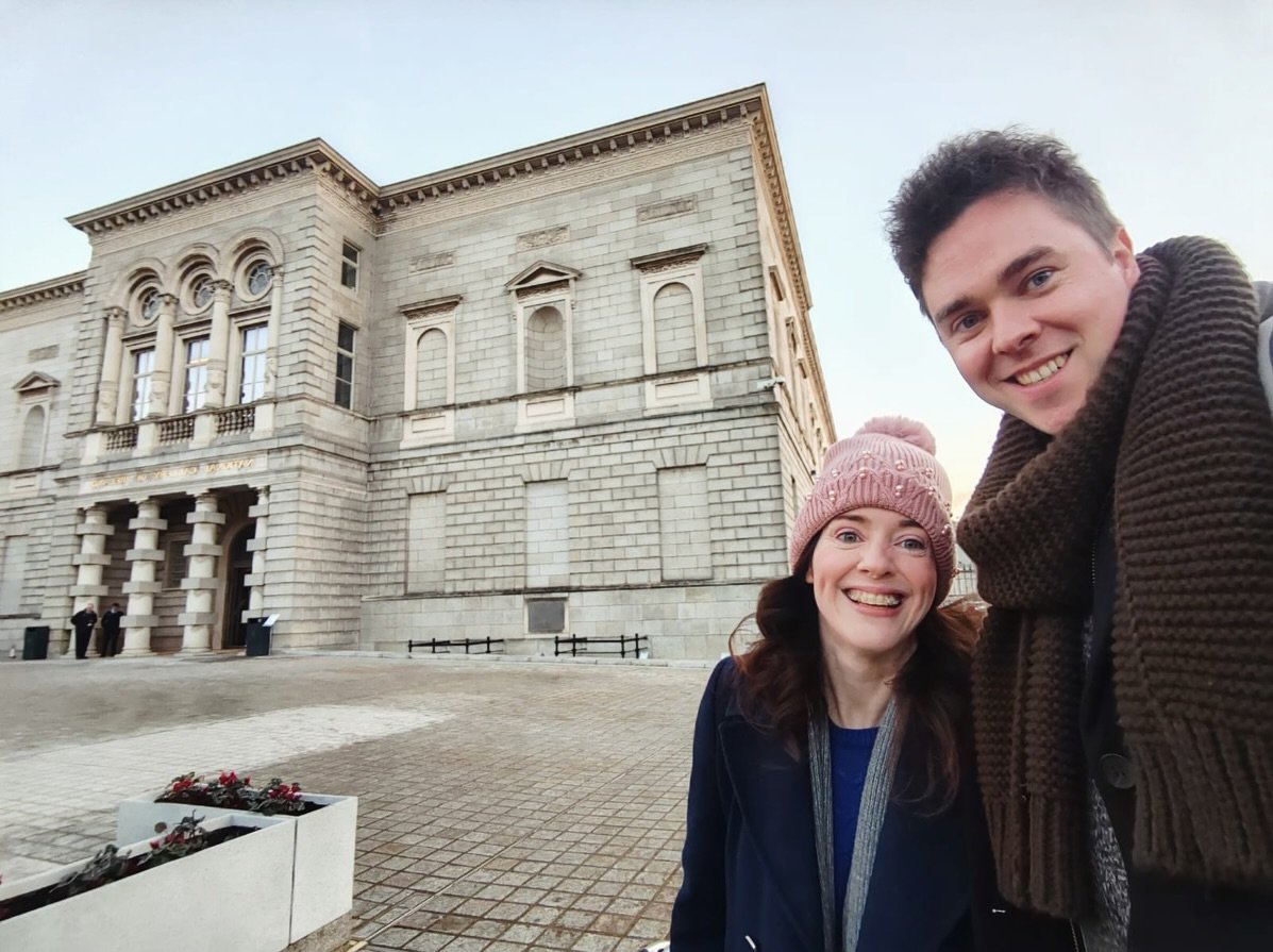 Finally I got the chance to see @nj_alphonsus_artist&rsquo;s incredible portrait in real life at the @nationalgalleryofireland 🖼️🎨🖌️

A surreal experience to see it on gallery walls and something that means so much, particularly as the painting hi