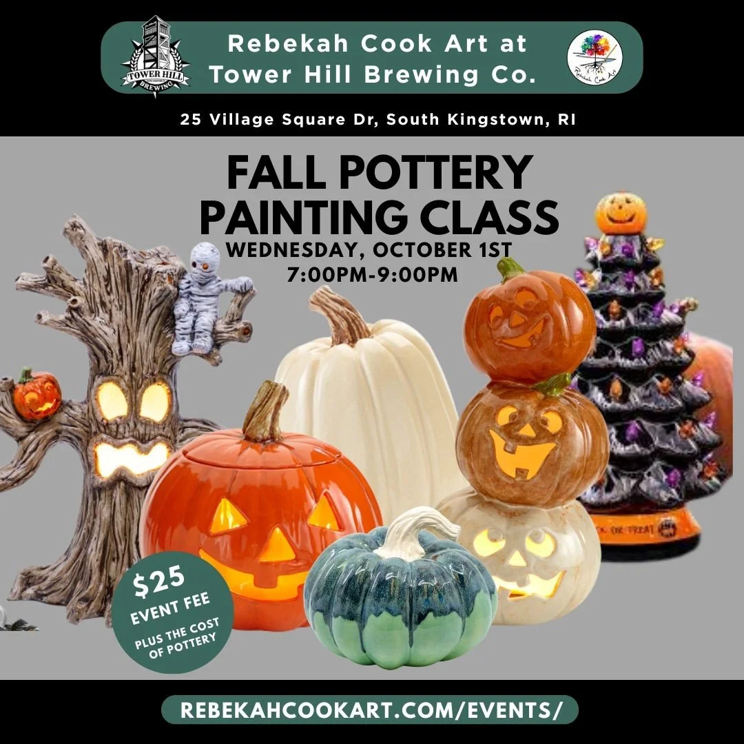 Fall Pottery Painting - Art Workshop