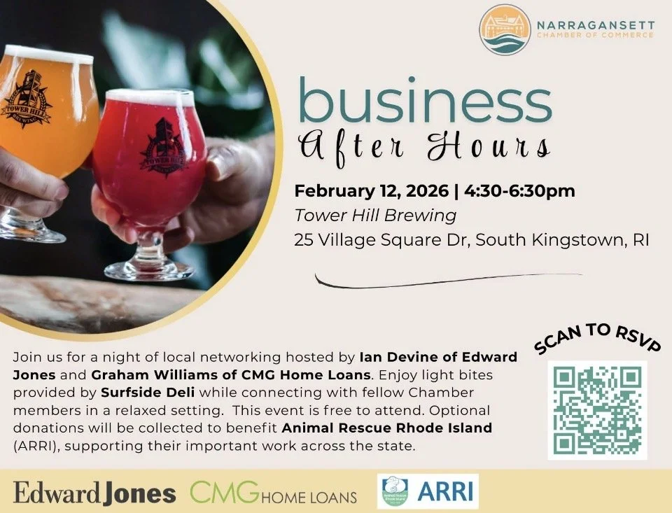 Business After Hours - Edward Jones &amp; Narragansett Chamber of Commerce