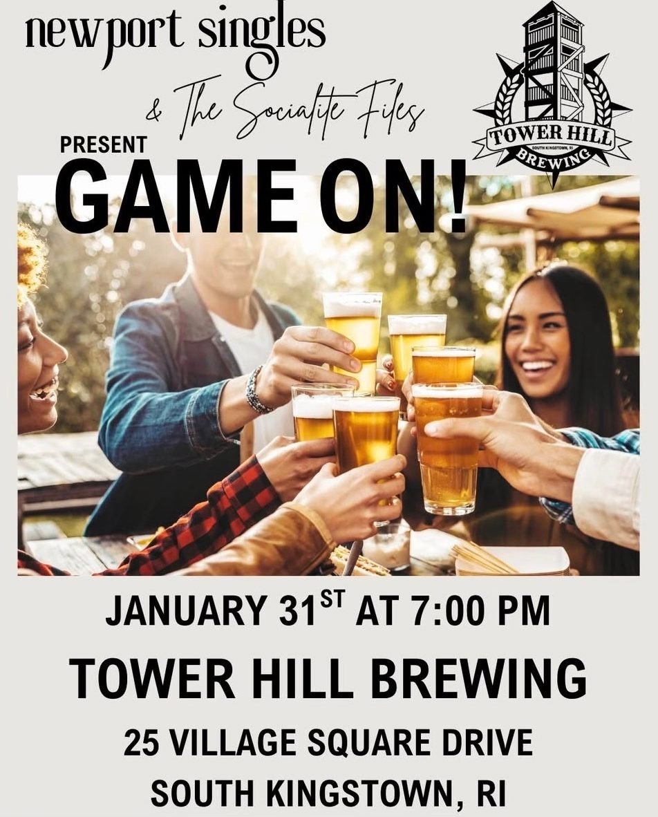 GAME ON! Presented by Newport Singles & The Socialite Files 