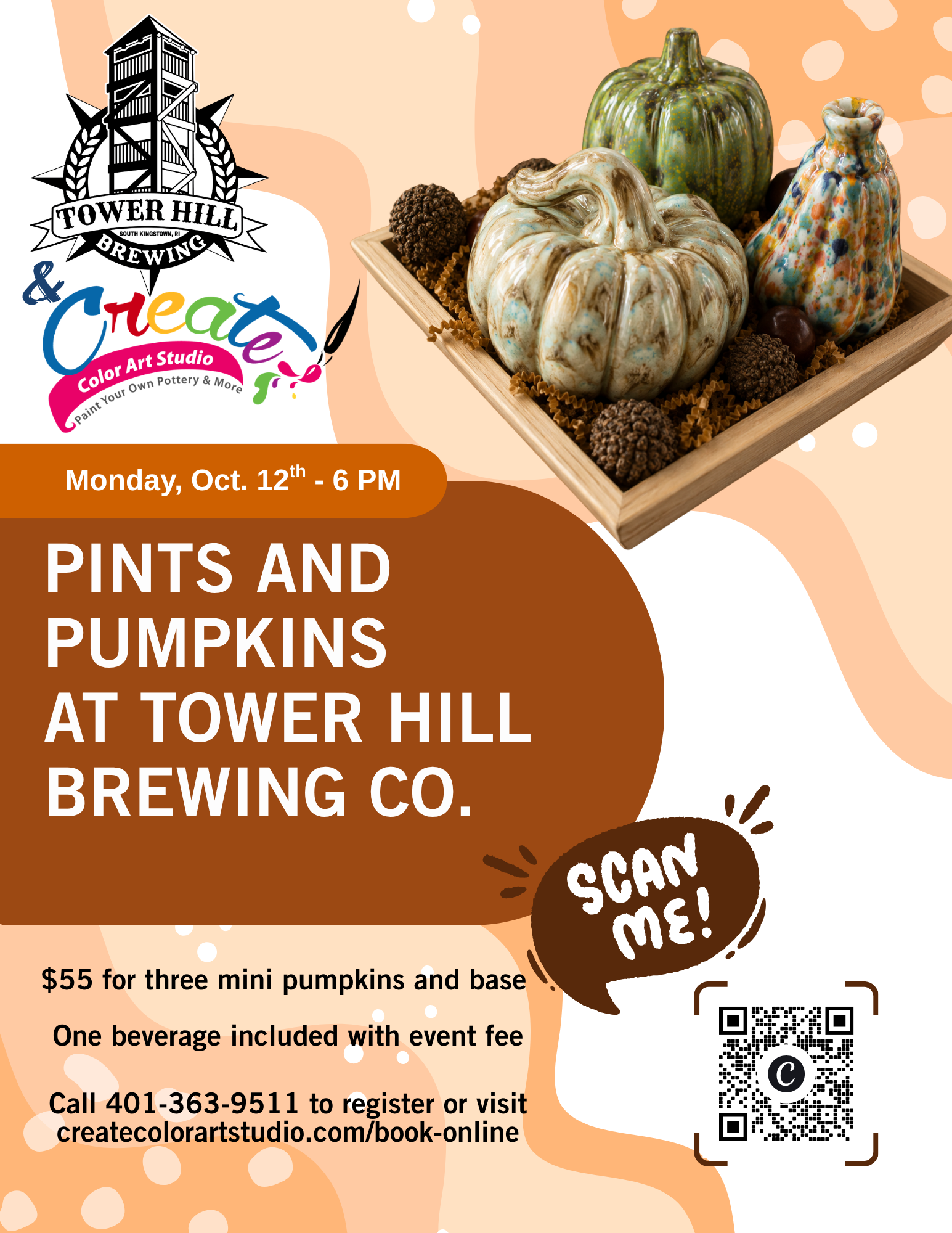 CREATE! Color Art Studio - Pints and Pumpkins
