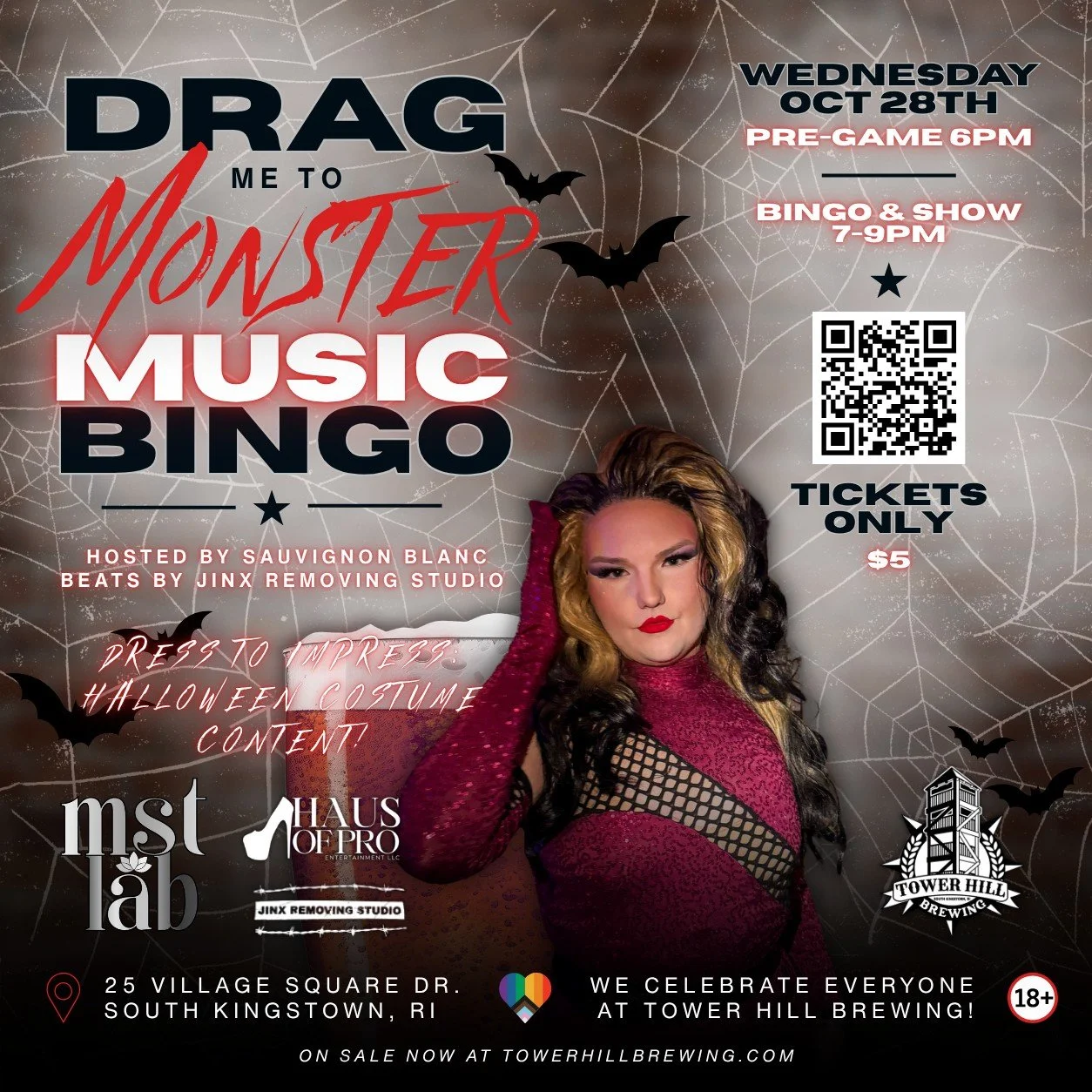 DRAG ME TO MONSTER MUSIC BINGO