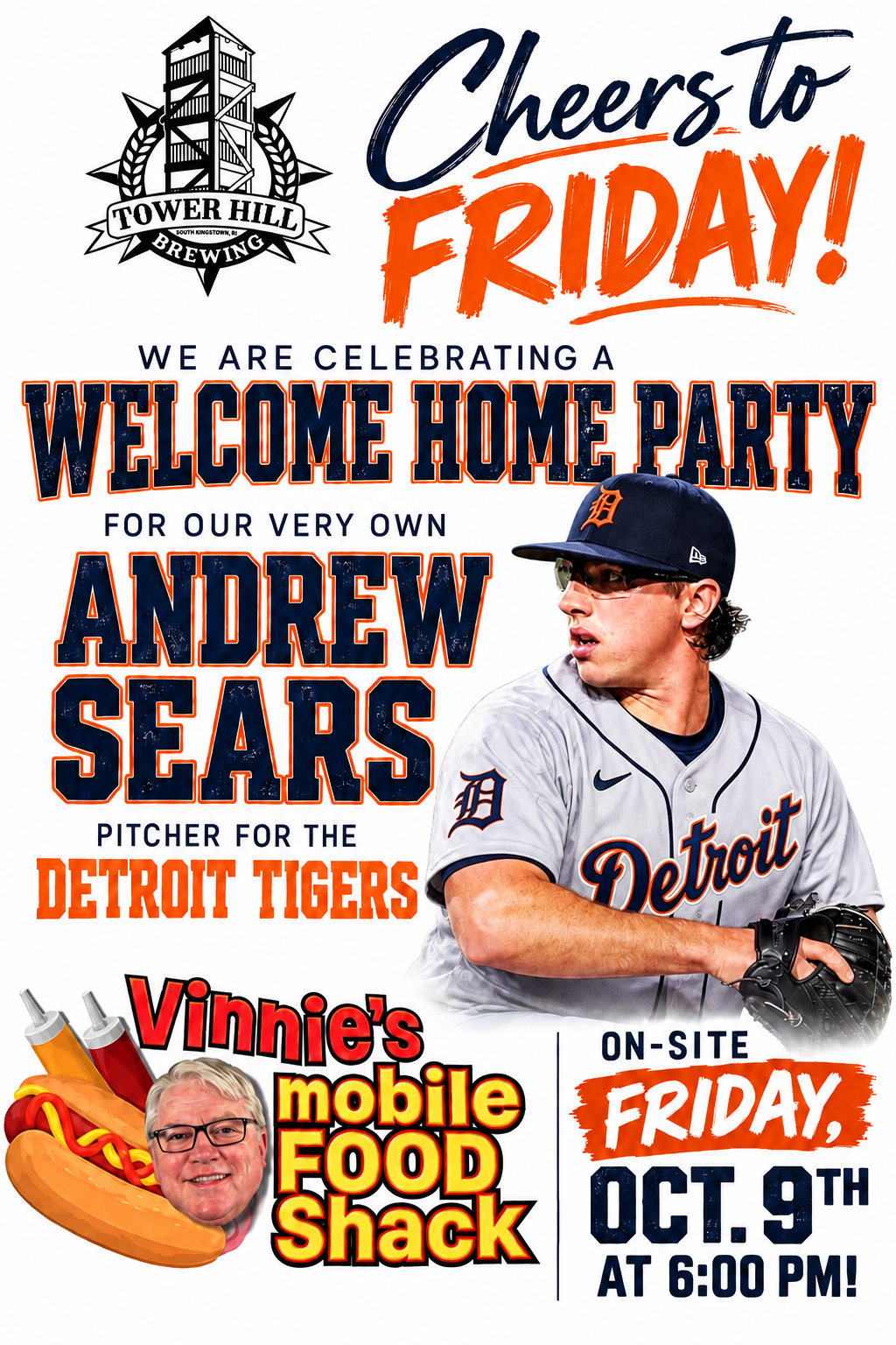 ANDREW'S BACK! Vinnie's Mobile Food Shack