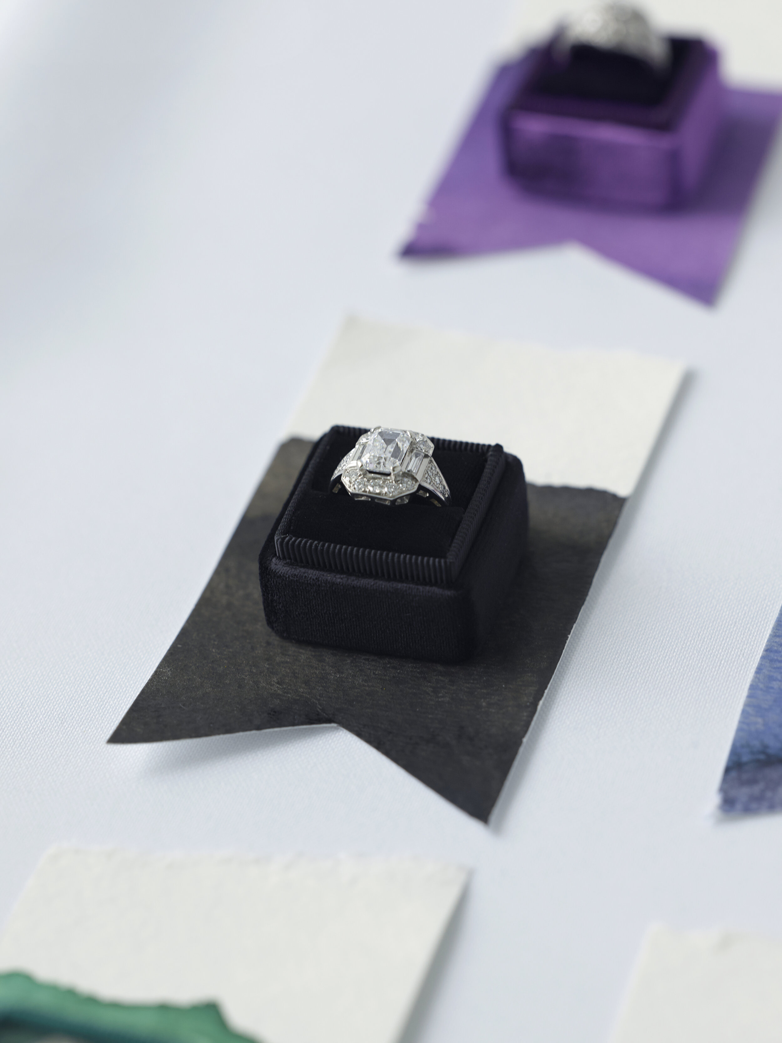 Nice Wedding Gift|elegant Red Velvet Ring Box For Engagement & Wedding -  Personalized Gift