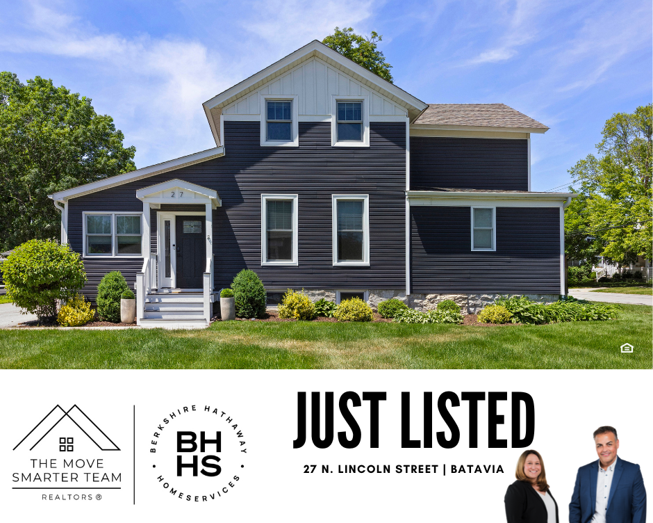 Just Listed: Updated Farmhouse Living in the Heart of Downtown Batavia