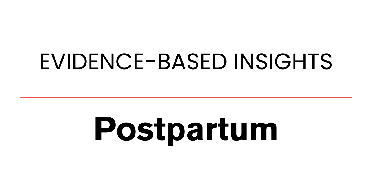 Postpartum Depression Treatment Options: The New Pill and Exercise, Compared