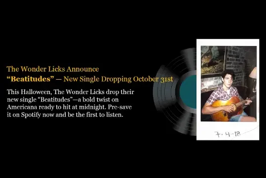 The Wonder Licks Unveil “Beatitudes” – A New Single Arriving October 31st