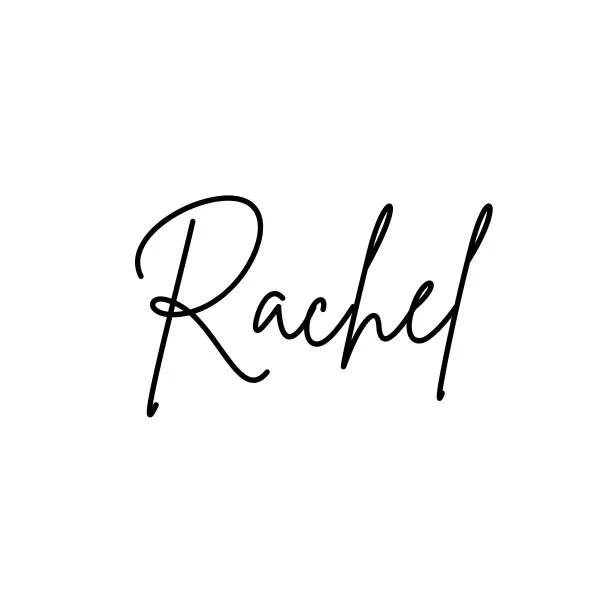 [Image] Rachel Shropshire handwritten signature typeface in cursive script. Teen Therapist Denver, CO.