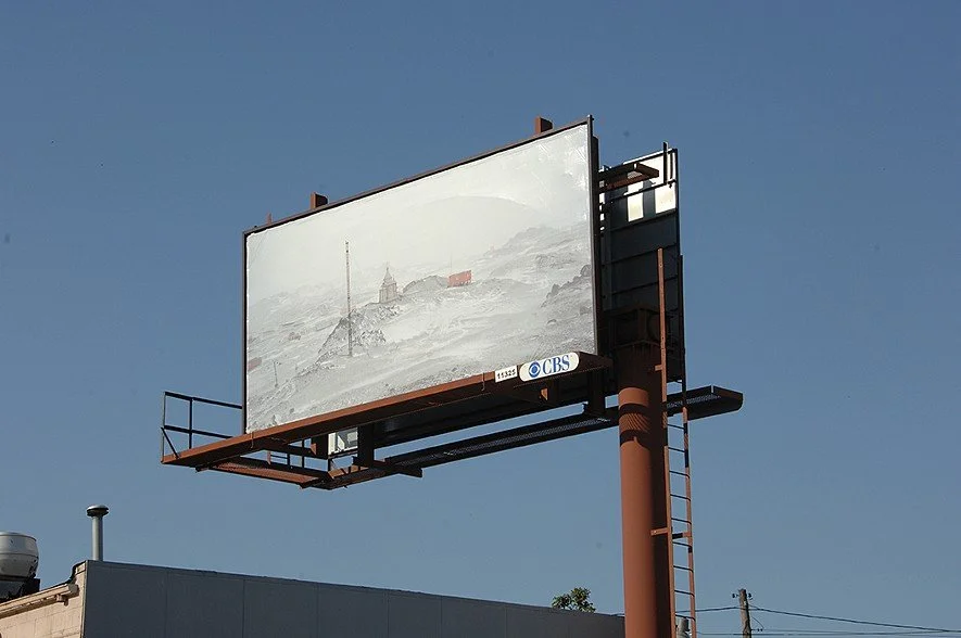 Double Blind, Billboard Project, Lynnwood, 2010