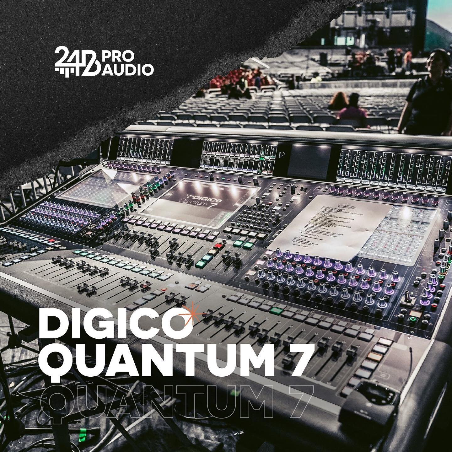 Your Show requires a Console that elevates your performance with power. 

This Digico Quantum 7 will provide you a high-quality sound that will make your show a unforgettable one 🤩

#24BProAudio #DIGICO #QUANTUM7